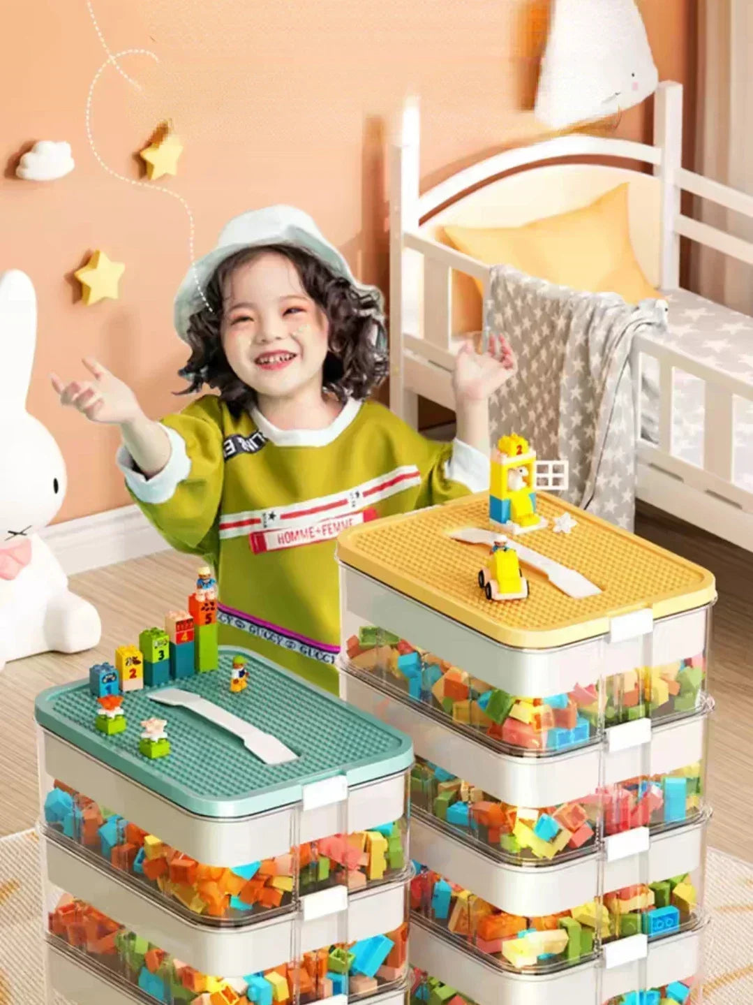 Transparent Dustproof Toy & Hobby Storage Container