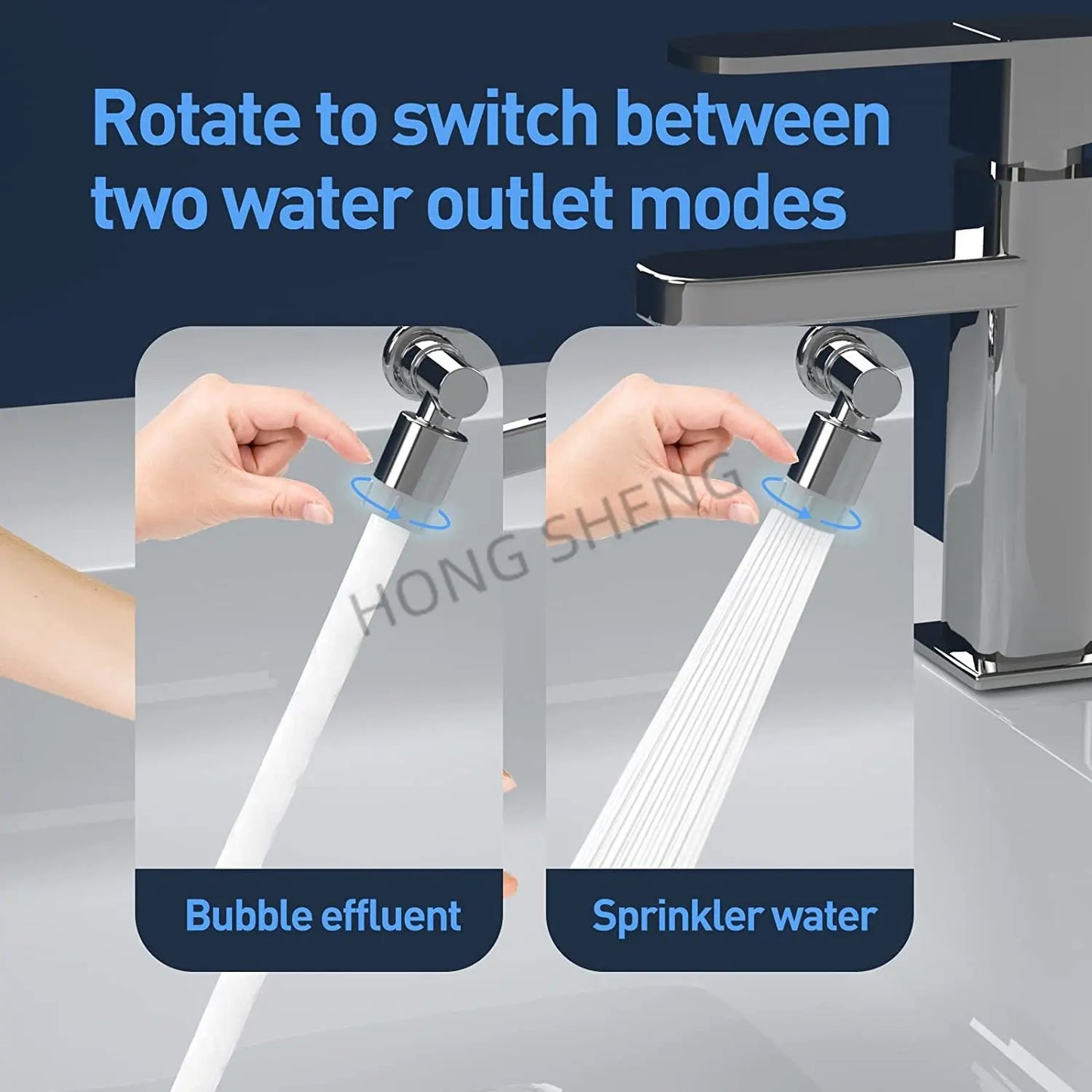 Plastic Robotic Arm Kitchen Faucet Head