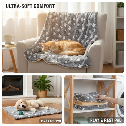 Portable Plush Dog Sleeping Mat