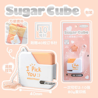 RosyPosy Mini Cube Stapler