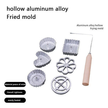 Rosette Iron Cookie Mold Set