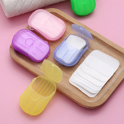 Portable Travel Soap Paper Case