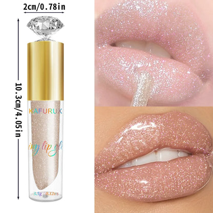 9 Colors Moisturizing Diamond  Glitter Lip Gloss