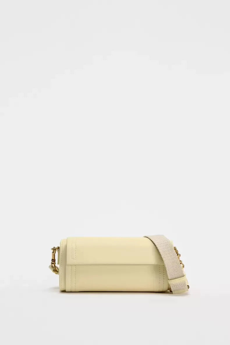 Women’s Vanilla Yellow Barrel Shoulder Bag