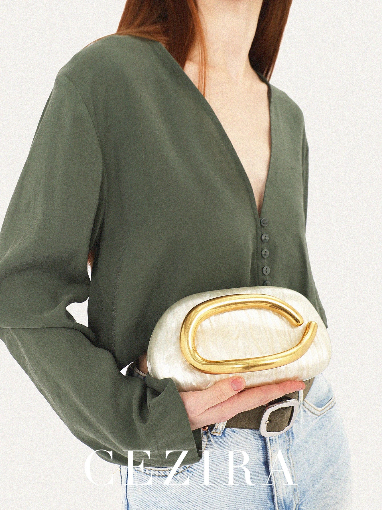 Luxury Acrylic Evening Clutch Bag