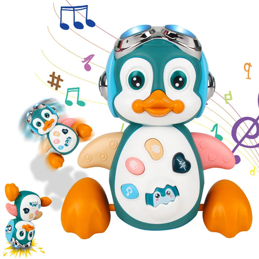Baby Crawling Moving Walking Dancing Toy With Light