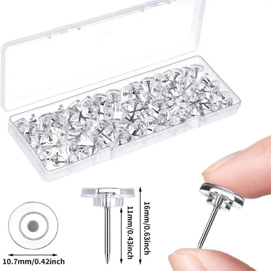 Transparent Push Pins