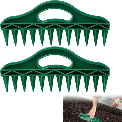 12-Hole Garden Seeder & Hand Dibbler Tool