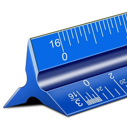 Aluminium Architect Scale Ruler