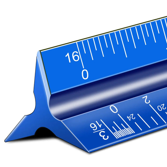 Aluminium Architect Scale Ruler