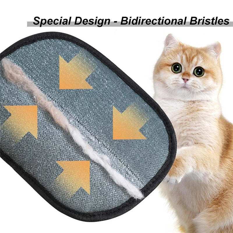 Pet Hair Removal Grooming Glove