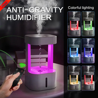 580ml Anti-Gravity Water Drop Humidifier
