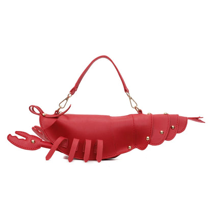 Shaped PU Leather Crossbody Bag