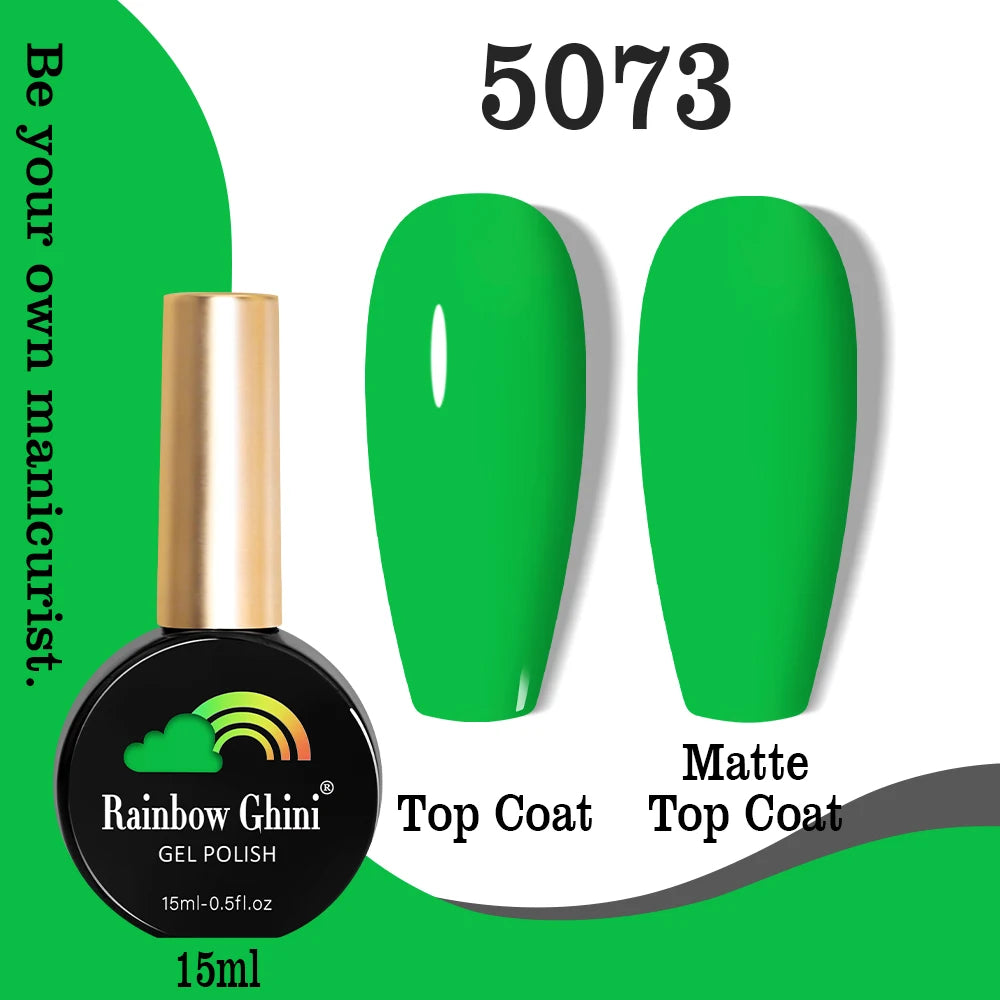 Rainbow Ghini 15ML HEMA & TPO Free Gel Nail Polish