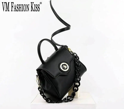 Luxury Women's Crossbody Bag with Fashion Chain Strap