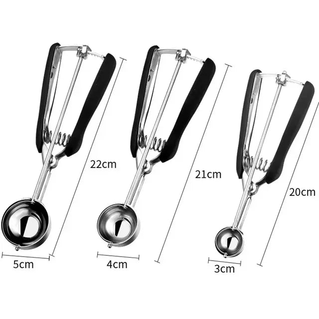 Stainless Steel Cookie Dough Scoop
