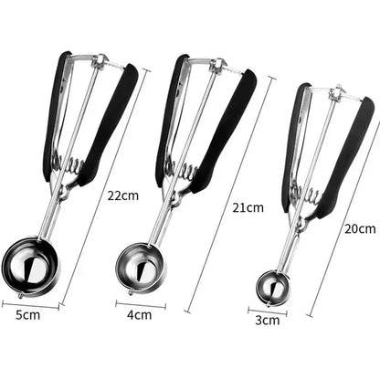 Stainless Steel Cookie Dough Scoop