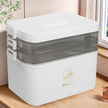 Multi-Layer Medicine Storage Box