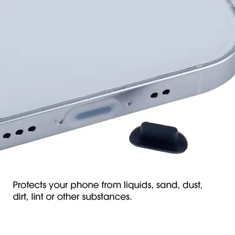 Silicone Lightning Port Dust Plugs for iPhone