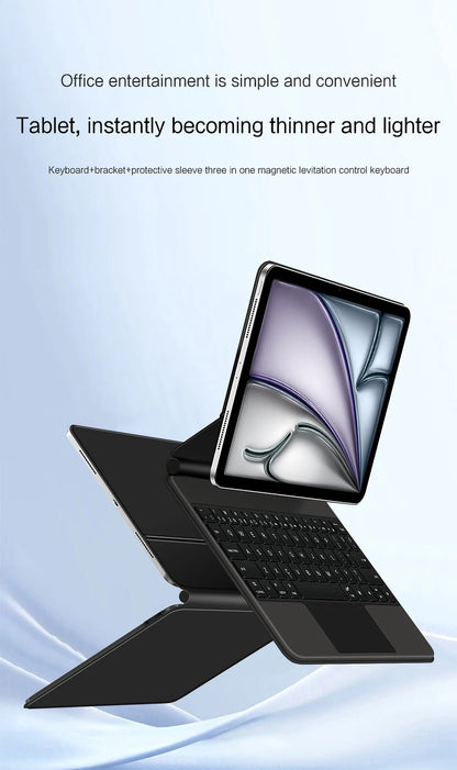 Backlit Keyboard Case with Trackpad for iPad Air & iPad Pro