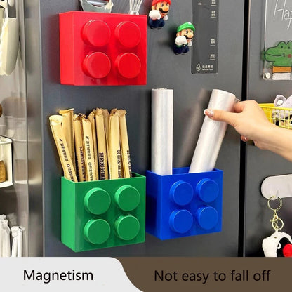Magnetic Building Block Storage Box