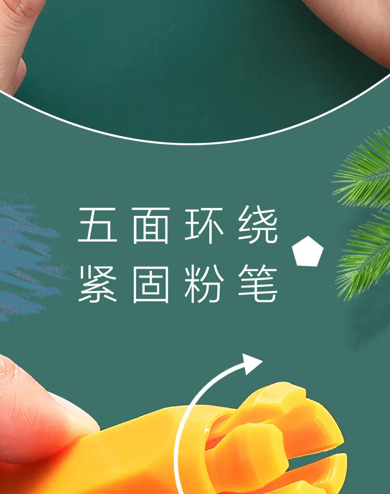 Magnetic Chalk Holder Clip for Clean Chalkboard Writing