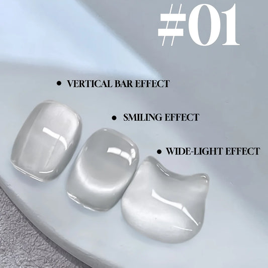 WS Glass Bead Cat Eye Gel Polish