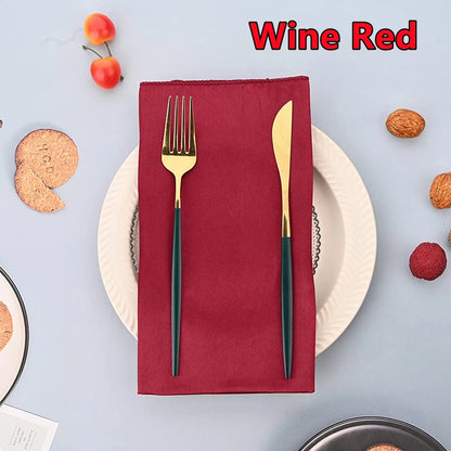 Satin Table Napkin Set