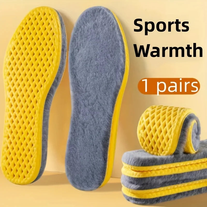 Warm Plush Winter Insoles