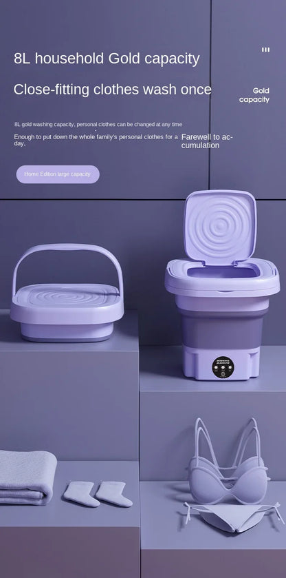 Foldable Mini Washing Machine