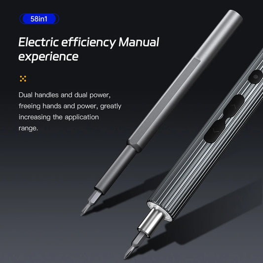 58-in-1 Electric Precision Screwdriver Set