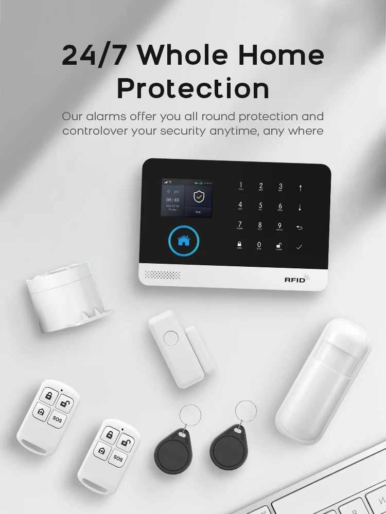 WiFi & GSM Security Alarm Kit