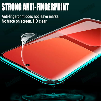 1-3Pcs Hydrogel Film For Xiaomi 12 13 12T Pro