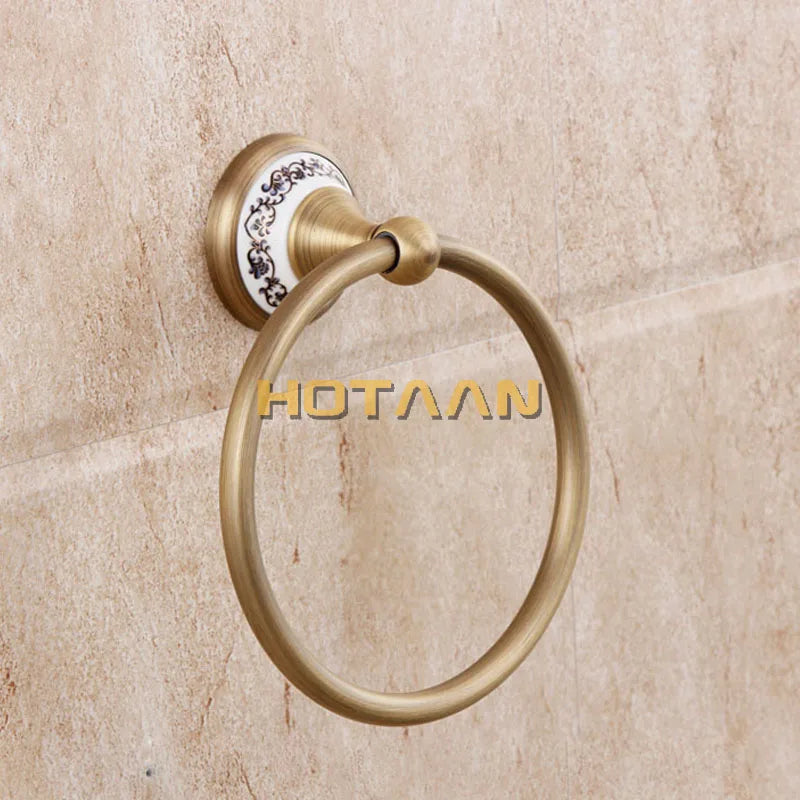 Solid Brass Bathroom Accessories Set