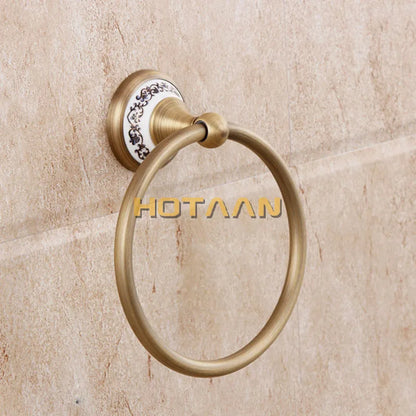 Solid Brass Bathroom Accessories Set