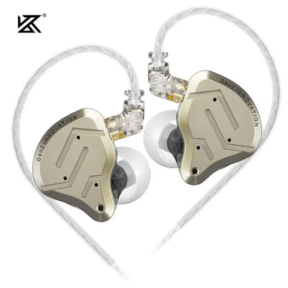 KZ ZSN Pro 2 Hybrid HiFi In-Ear Earphones