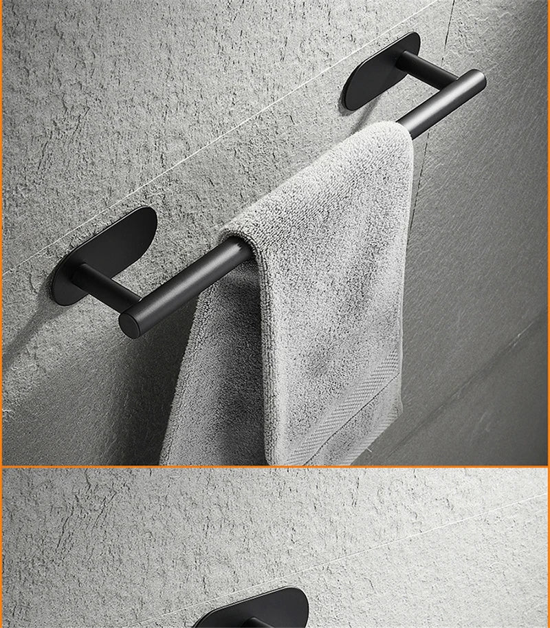 Wall Mount Stainless Steel Towel Bar