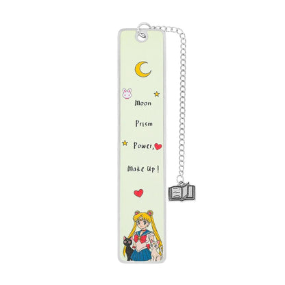 Moon Princess Warrior Metal Bookmark Set