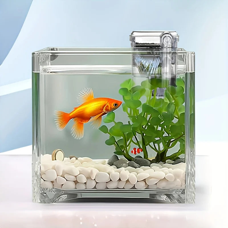 USB Hang-On-Back Aquarium Waterfall Filter