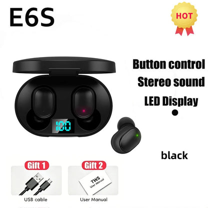 E6S Wireless Bluetooth Earbuds