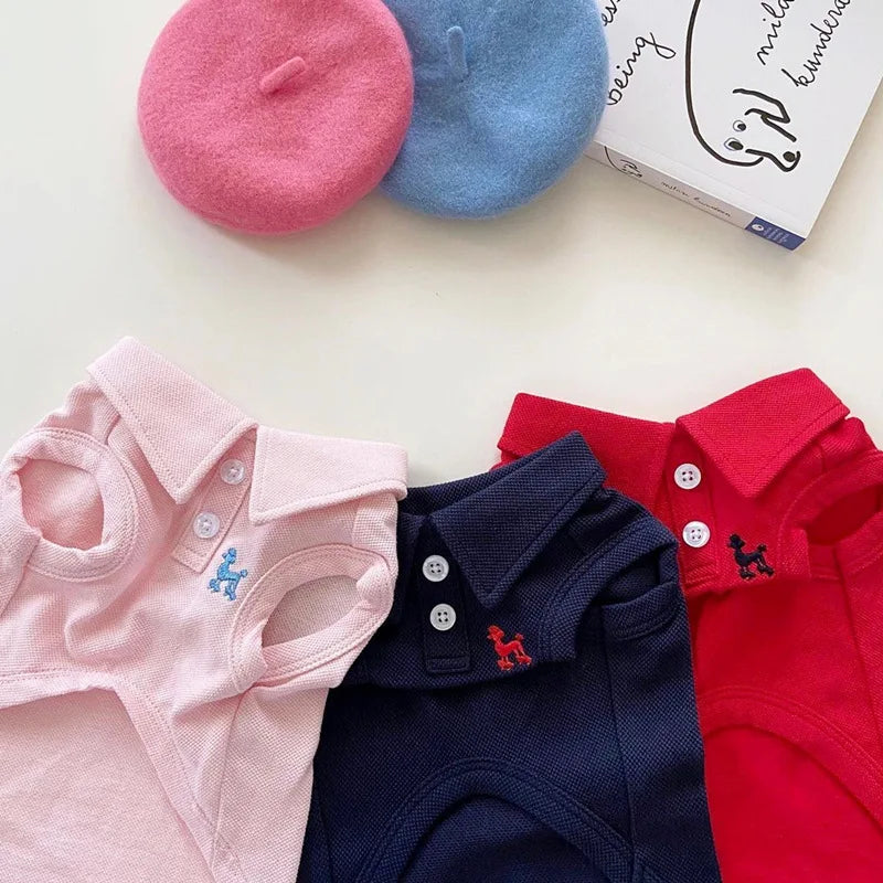 Lightweight Polo Shirt for Small & Medium Dogs & Cats