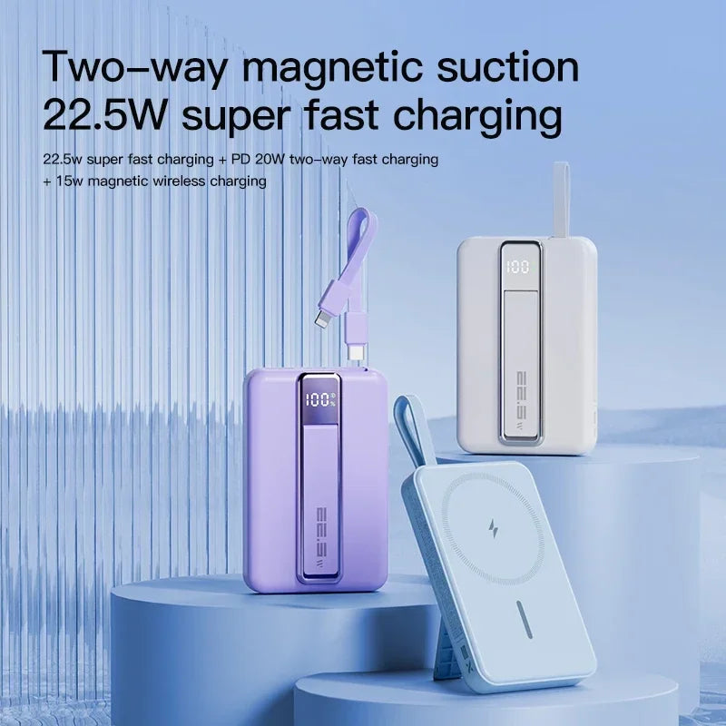10000mAh Magnetic Wireless Power Bank