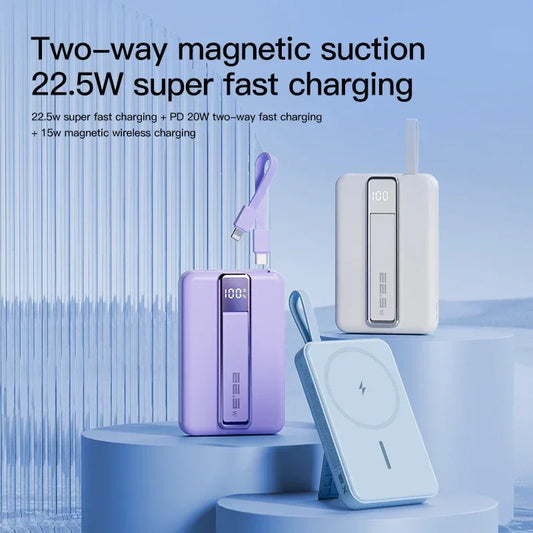 10000mAh Magnetic Wireless Power Bank