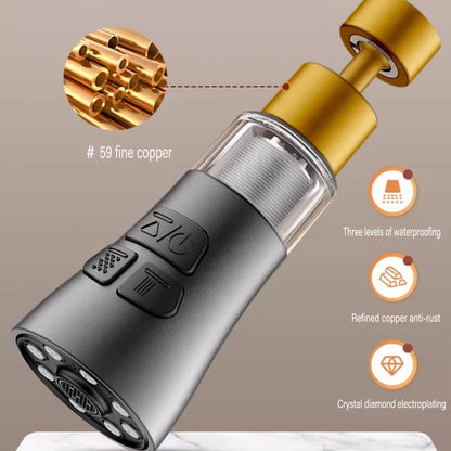 Rotating Faucet Aerator Filter