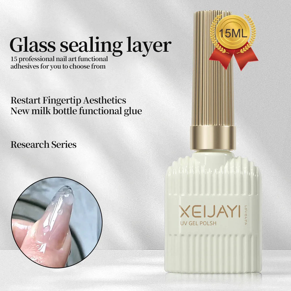 15ml Matte Rubber Top Coat Gel Polish