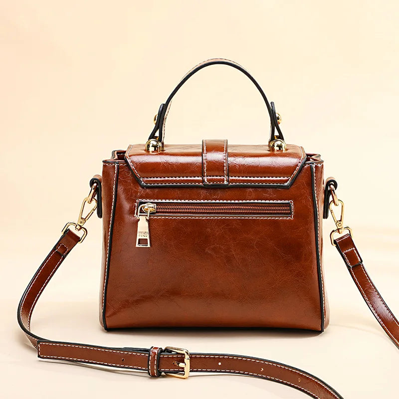 Genuine Leather Luxury Handbag