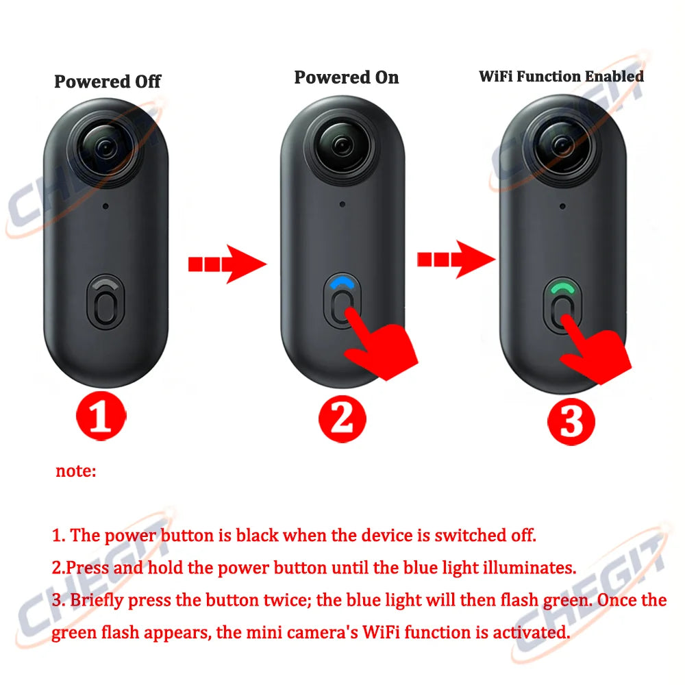Mini 4K WiFi Action Camera