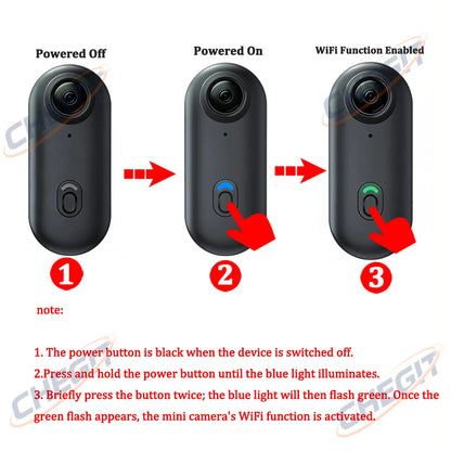 Mini 4K WiFi Action Camera