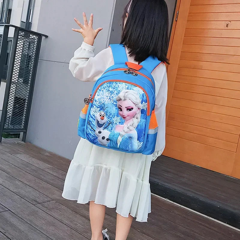 Disney Kindergarten Schoolbag Cartoon Elsa