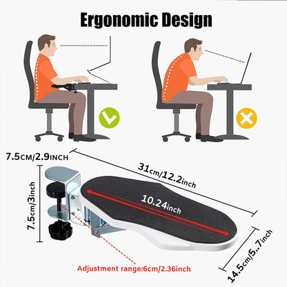 Ergonomic Desk Arm Support Tray